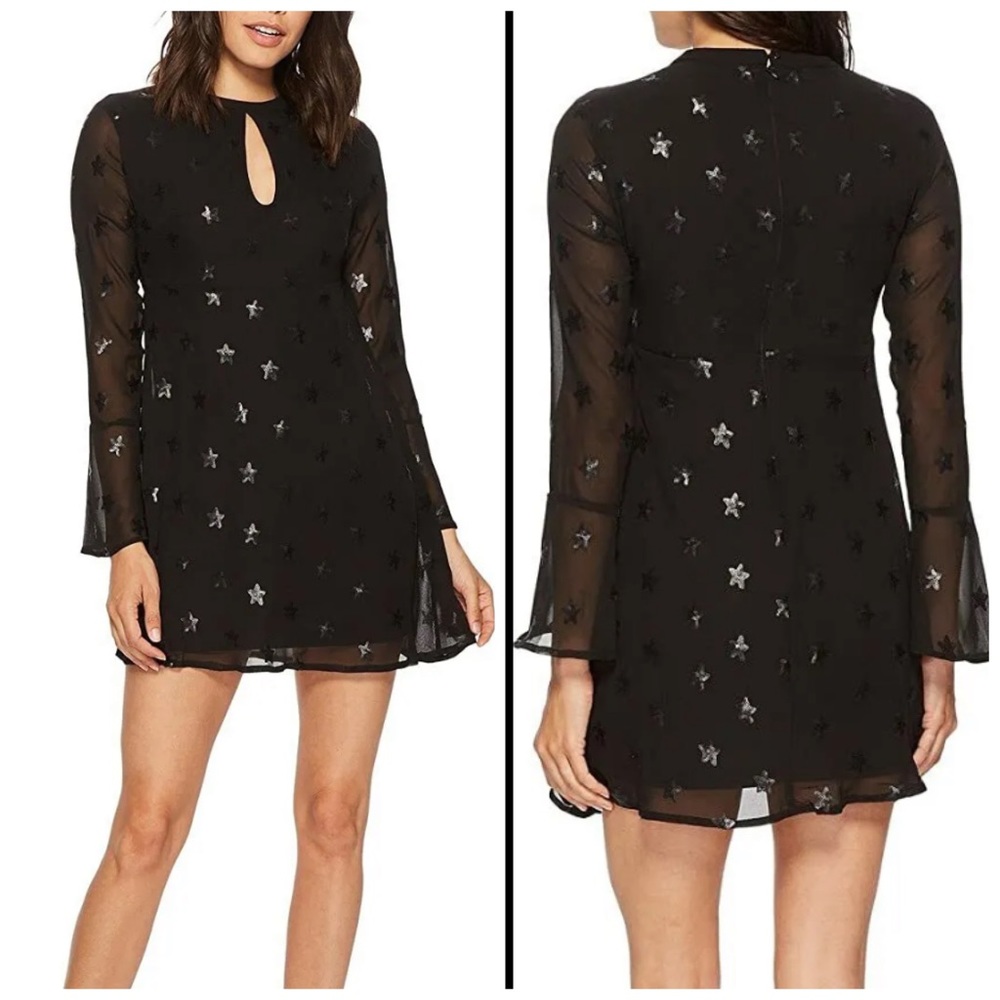 Romeo & Juliet Couture Mini Fit & Flare Dress Small